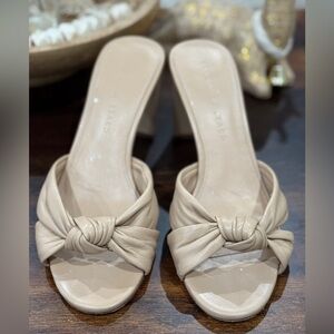 Veronica Beard Twist Knot Slip Heel